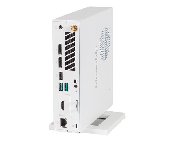 bluechip BUSINESSline S3159 *white* Intel® Core™ i5 Prozessor 14400 / bis zu 4.70 GHz, Windows 11 Pro, Intel® B760, 8 GB DDR5, 500 GB NVMe SSD, Intel® Wi-Fi 6E AX211, Bluetooth 5.3, Gigabit Ethernet, Intel® UHD Grafik i5-13400 DDR5-SDRAM Mini PC Mini-PC Vit