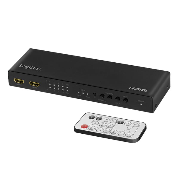 LogiLink HD0049 matrisomkopplare AV-matrisväxel 5 W LogiLink HD0049 matrisomkopplare AV-matrisväxel 5 W