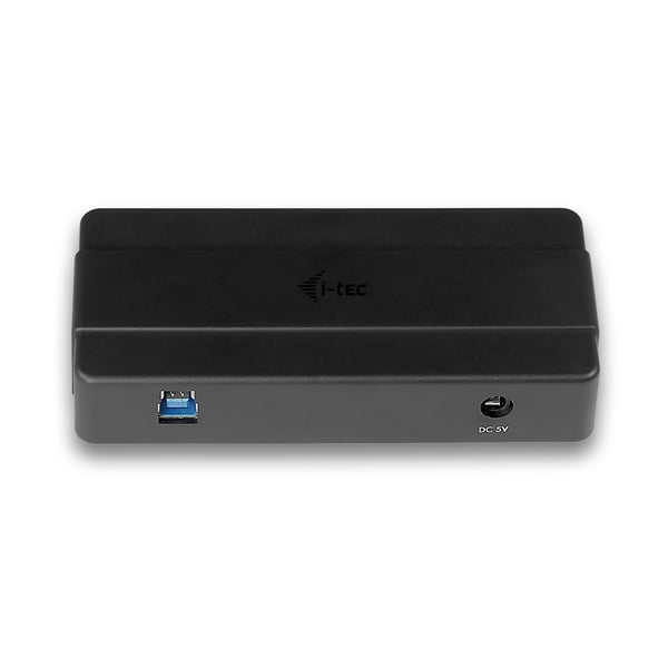 i-tec U3HUB445 gränssnittshubbar USB 3.2 Gen 1 (3.1 Gen 1) Type-B 5000 Mbit/s Svart
