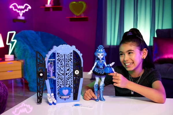 Monster High Skulltimate Secrets ABBEY BOMINABLE -nukke
