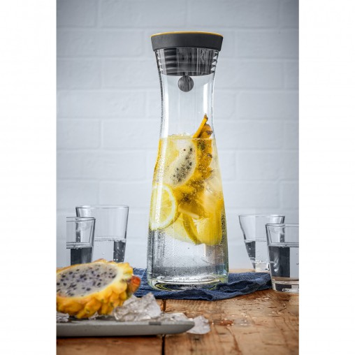 WMF 06.1770.6590 karaff, kanna och flaska Decanter 1 l Guld, Svart, Transparent