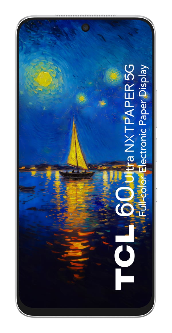 TCL 60 NXTPAPER Ultra 18,3 cm (7.2") Dubbla SIM-kort Android 15 5G USB Type-C 12 GB 512 GB 5200 mAh Vit