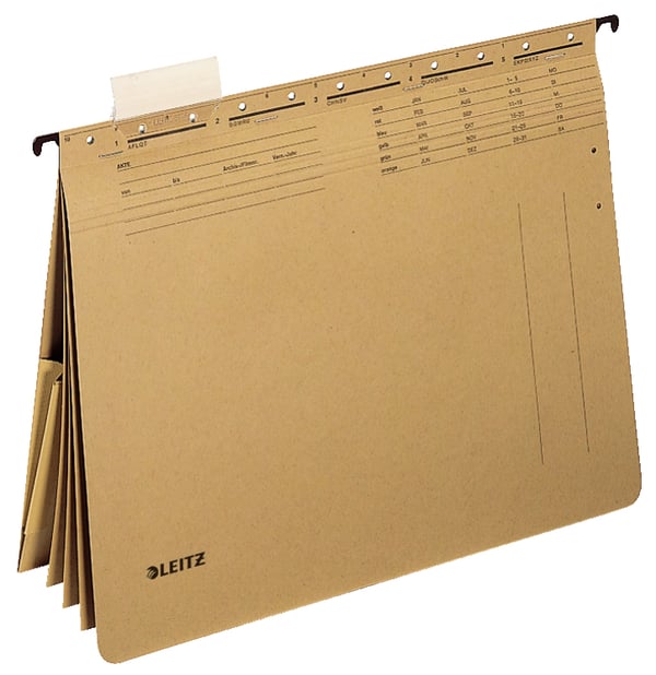 Leitz ALPHA hängmapp Kartong A4 Brun Leitz ALPHA hängmapp Kartong A4 Brun
