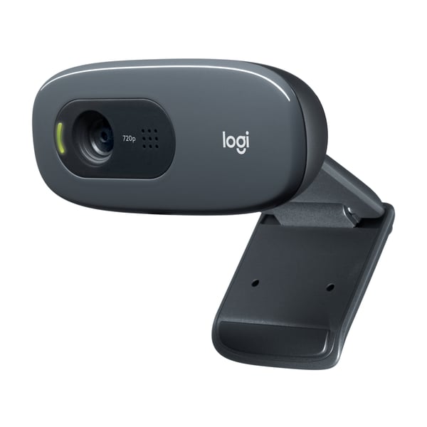 Logitech C270 HD webcam 3 MP 1280 x 720 pixel USB Grå, Mørkegrå