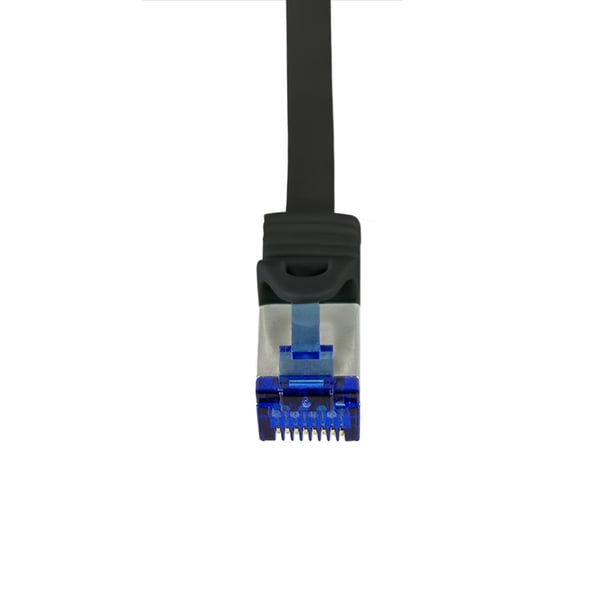 LogiLink C6A023S netværkskabel Sort 0,5 m Cat6a S/FTP (S-STP) Rund