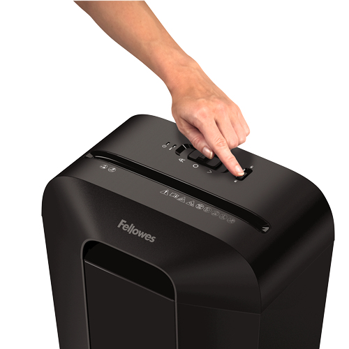 Fellowes Powershred LX50 paperisilppuri Silpuksi leikkaava Musta