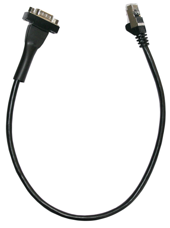 Shuttle POR01 seriella kablar Svart 0,4 m DB-9