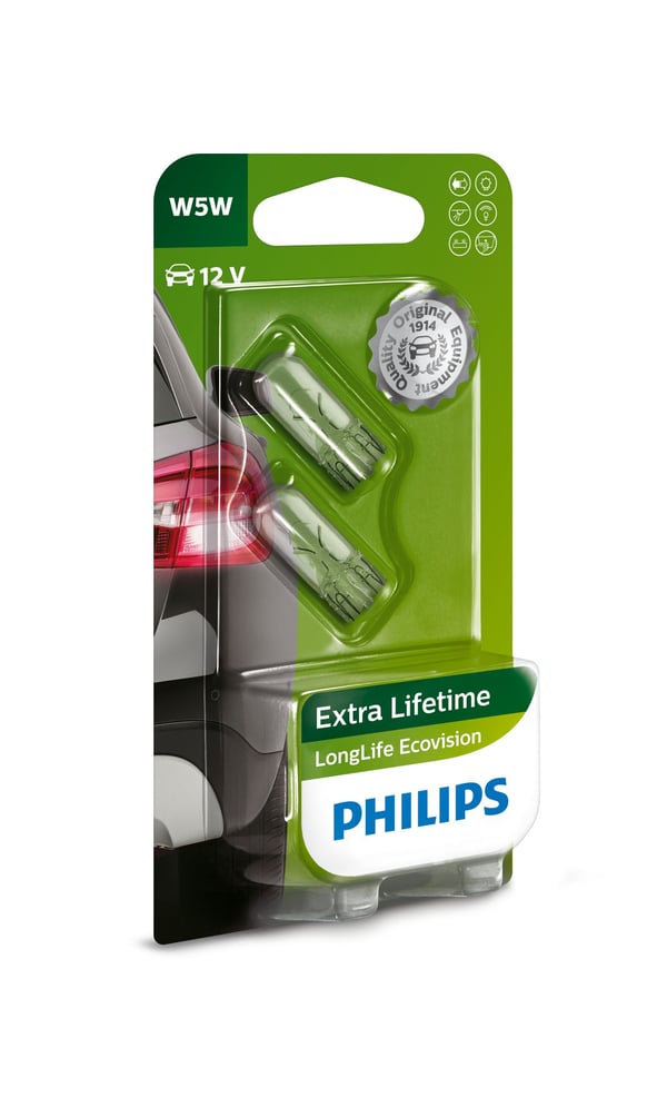 Philips LongLife EcoVision 12961LLECOB2 Traditionella interiör- och signallampor