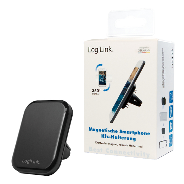 LogiLink AA0114 teline/pidike Passiiviteline Matkapuhelin/älypuhelin Musta