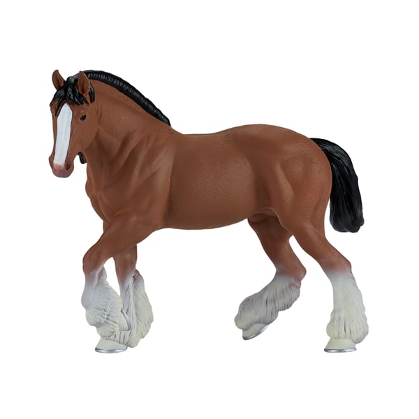 Mojo Fun Clydesdale Horse Brown