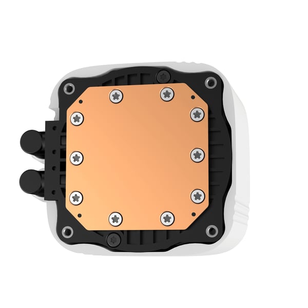 DeepCool LS520 SE WH Processor Allt-i-ett vätskekylare 12 cm Vit 1 styck