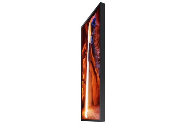 Samsung OM55N-S Platt skärm för digital skyltning 139,7 cm (55") LCD Wi-Fi 4000 cd/m² Full HD Svart Inbyggd processor Tizen 5.0
