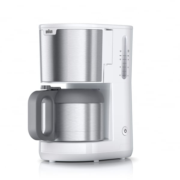 Braun IDCollection KF1505 WH Filter kaffemaskine 1,2 L Braun IDCollection KF1505 WH Filter kaffemaskine 1,2 L
