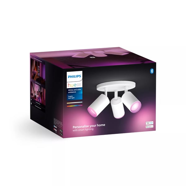 Philips Hue White and Color ambiance Fugato med tre spots