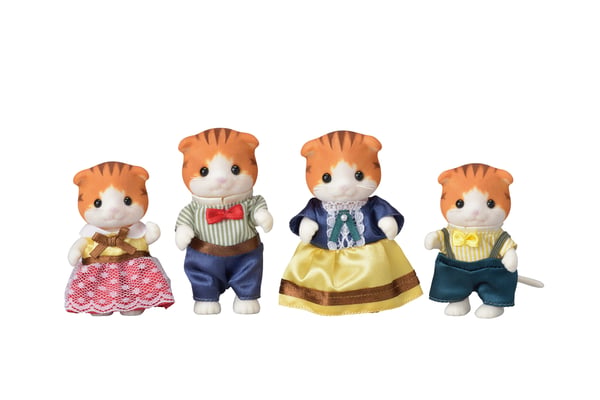 Sylvanian Families Familjen Gyllenkatt