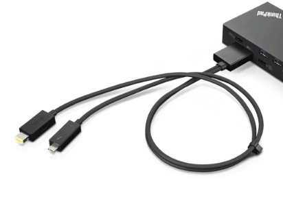 Lenovo 4X90U90616 USB-grafikadapter Svart