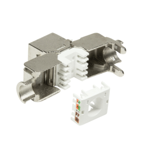 LogiLink NK4003 stikkontakt RJ-45 Sølv