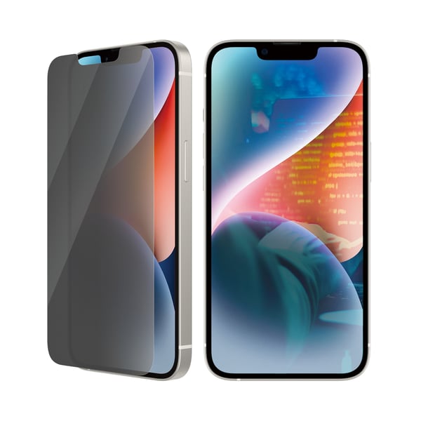 PanzerGlass ® Privacy Skærmbeskyttelse iPhone 14 | 13 | 13 Pro | 16e | Classic Fit