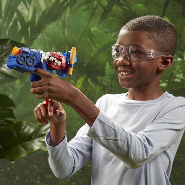 Transformers Rise of the Beasts Movie 2 in 1 Optimus Prime Blaster