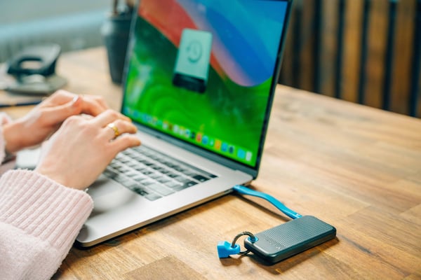 Verbatim 32433 ulkoinen SSD 128 GB USB Type-C 3.2 Gen 2 (3.1 Gen 2) Musta, Sininen
