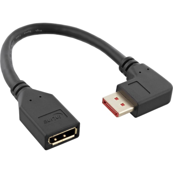InLine 17159R DisplayPort-kabel 0,15 m Svart