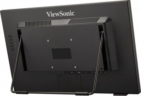 Viewsonic TD2465 skilte display Interaktivt fladpanel 61 cm (24") LED 250 cd/m² Fuld HD Sort Berøringsskærm
