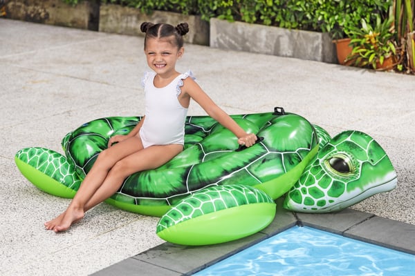 Bestway 41524 pool- och badmadrass Grön Mönstrad PVC Sittbadleksak