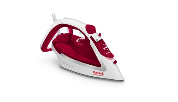 Tefal EasyGliss Plus FV5717 Torr & Ångstrykjärn Durilium stryksula 2400 W Röd, Vit Tefal EasyGliss Plus FV5717 Torr & Ångstrykjärn Durilium stryksula 2400 W Röd, Vit