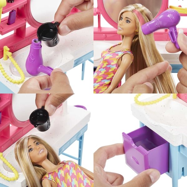 Barbie Totally Hair Barbie-dukke og -legesæt