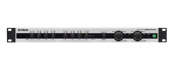 Yamaha MA2120 audio forstærker Sort, Grå