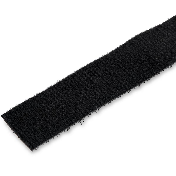 StarTech.com HKLP50 nippuside Koukullinen ja lenkillinen nippuside Nailon Musta 1 kpl