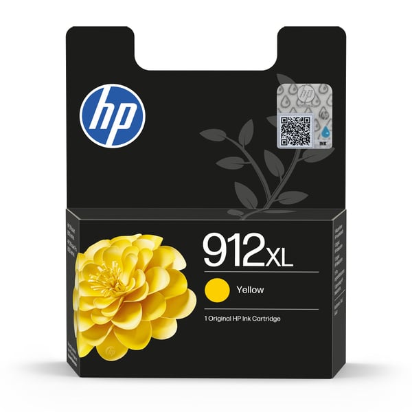 HP 912XL gul original bläckpatron med hög kapacitet