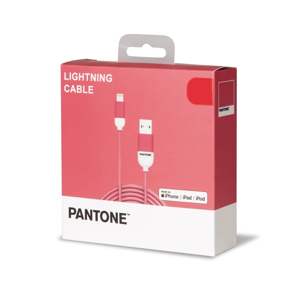 Celly PT-LCS001-5P kabel til mobiltelefon Lyserød 1,5 m USB A Lightning