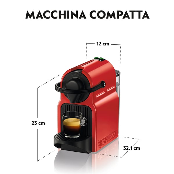Krups Nespresso Inissia Ruby Red XN1005