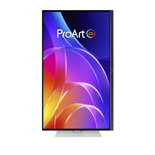 ASUS ProArt OLED PA279CDV platta pc-skärmar 67,3 cm (26.5") 3840 x 2160 pixlar 4K Ultra HD QD-OLED Svart, Silver