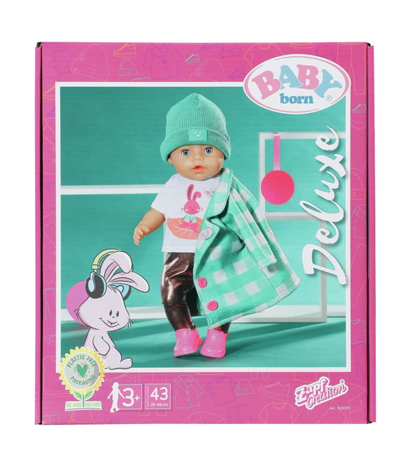 BABY born Deluxe Coat Dukketøjsæt