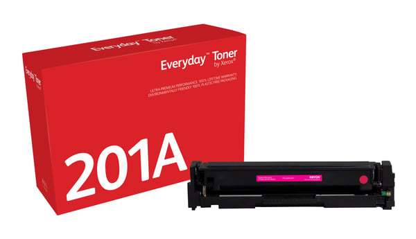 Everyday™ Magenta Toner by Xerox compatible with HP 201A (CF403A), Standard capacity Everyday™ Magenta Toner by Xerox compatible with HP 201A (CF403A), Standard capacity