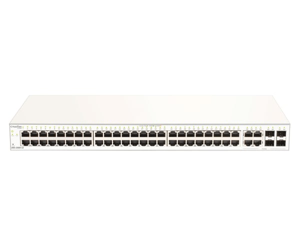 D-Link DBS-2000-52 netværksswitch Administreret L2 Gigabit Ethernet (10/100/1000) Grå