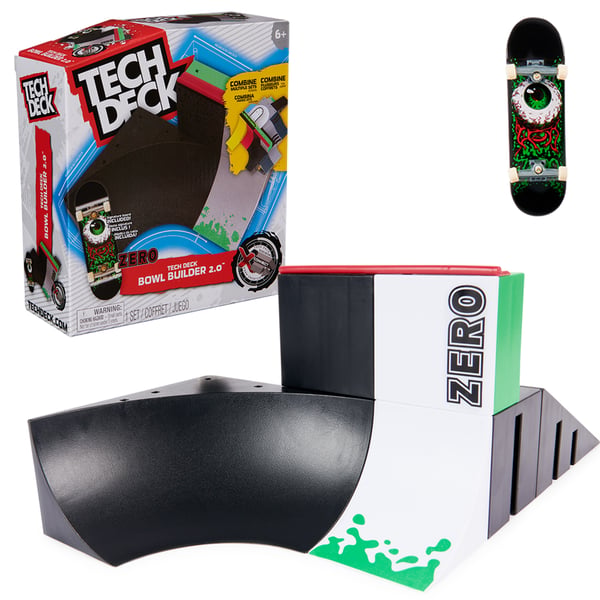 Tech Deck TED ACS X Connect ParkCreator Ramp 2 GML Fingerbrætsæt