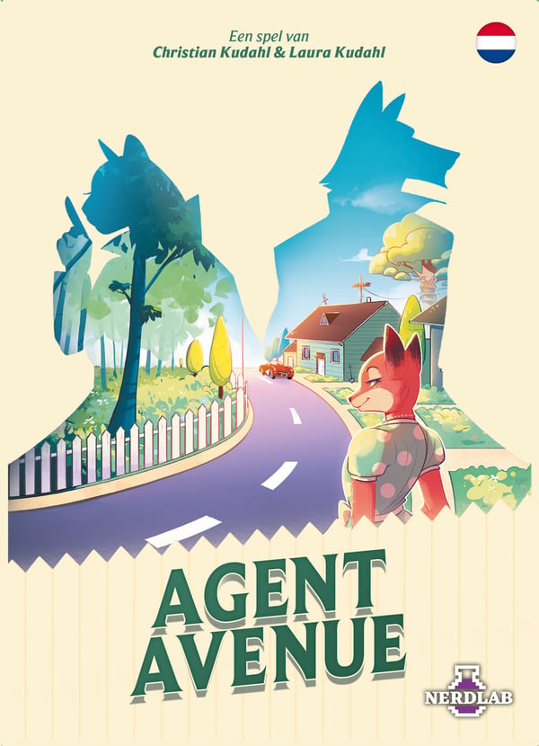 Asmodee Agent Avenue Brætspil Strategi