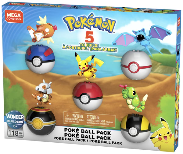 MEGA Pokémon Construx Poké Ball-paket, exklusivt