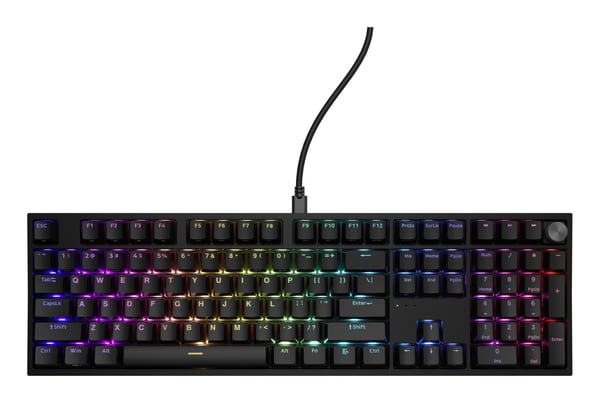 GENESIS THOR 404 tastatur Universel USB QWERTY Engelsk Sort