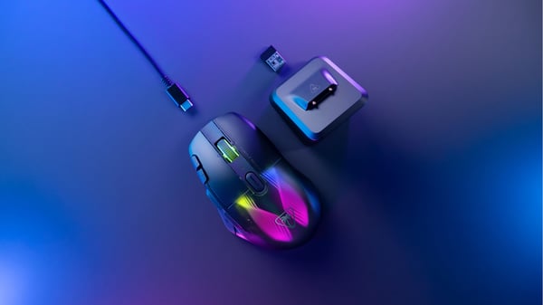 Turtle Beach Kone XP Air datormöss Spela högerhand Trådlös RF + Bluetooth Optisk 19000 DPI