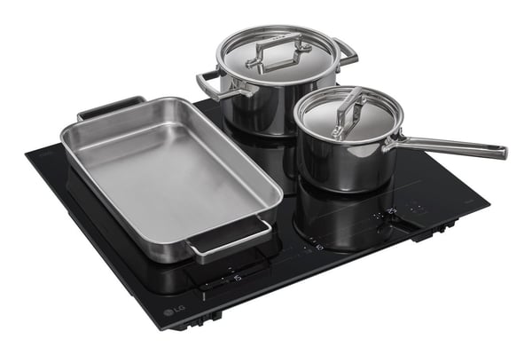 LG CI7Z2437BA kogeplade Sort Indbygget 60 cm Zone induktionskogeplade 4 zone(s)