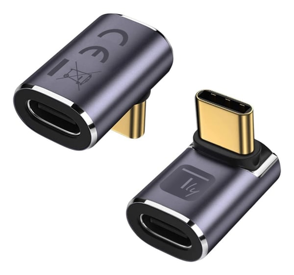 Techly IADAP USB4C-40G kabel kønsskifter USB-C 4.0 Grå