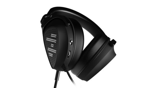 ASUS ROG DELTA S ANIMATE Headset Kabel Huvudband Spela USB Type-C Svart