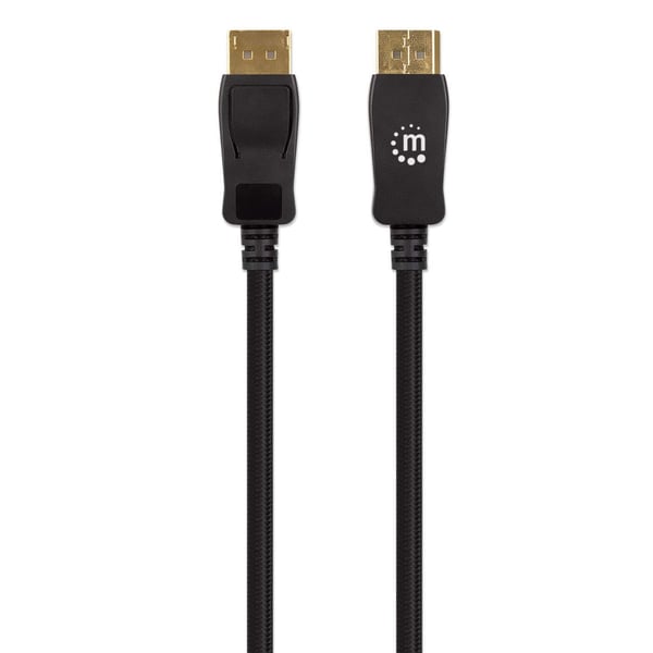 Manhattan 353625 DisplayPort-kabel 3 m Svart