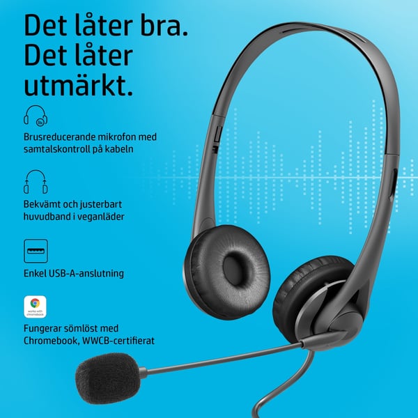 HP USB-stereoheadset G2