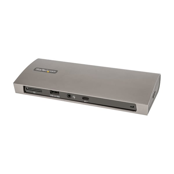 StarTech.com Thunderbolt 4 Dock, 96W Strömförsörjning, Enkel 8K/Dubbel Monitor 4K 60Hz, 3xTB4/USB4-port