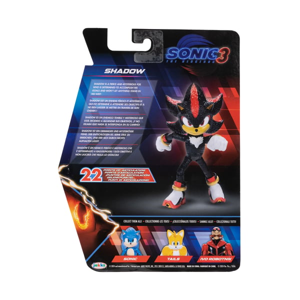 Sonic the Hedgehog 3 5" Shadow